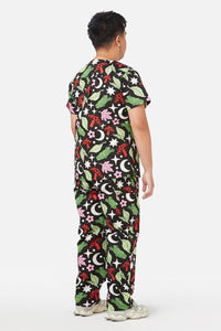 Love Scrubs - Toadstool Scrub Set - black