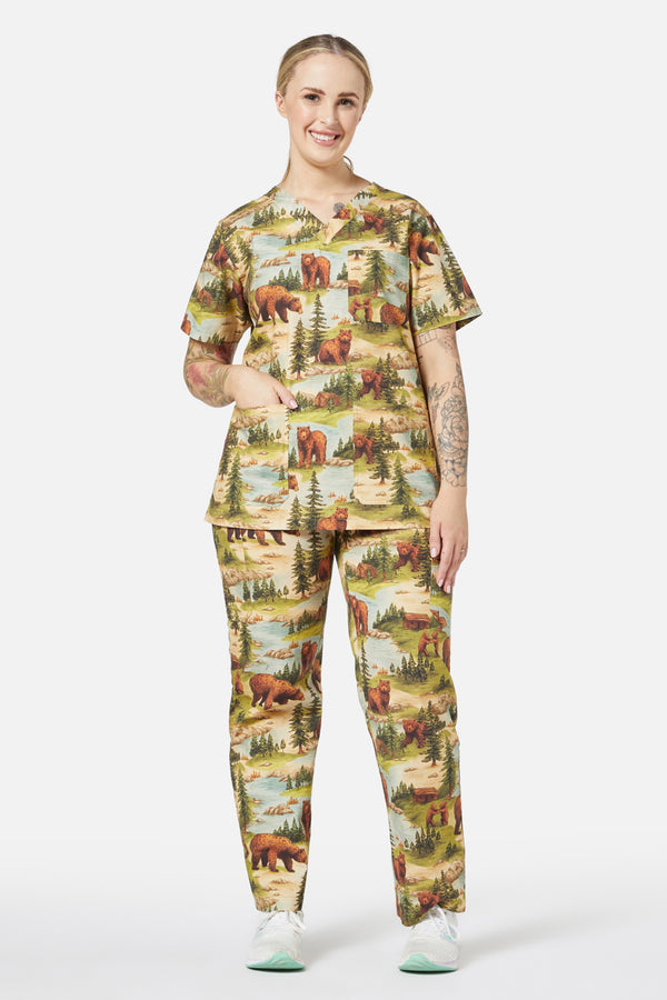 Love Scrubs - Beary Cute Scrub Set - multi