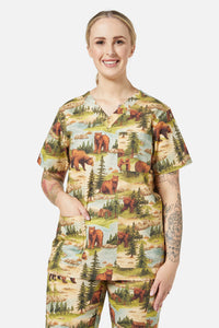 Love Scrubs - Beary Cute Scrub Set - multi