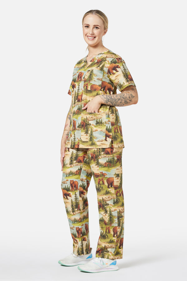 Love Scrubs - Beary Cute Scrub Set - multi
