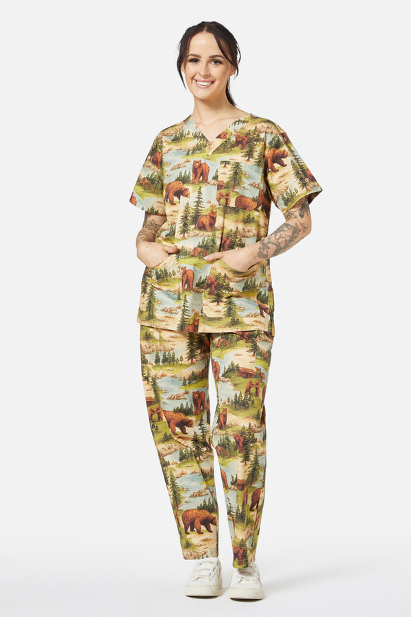 Love Scrubs - Beary Cute Scrub Set - multi
