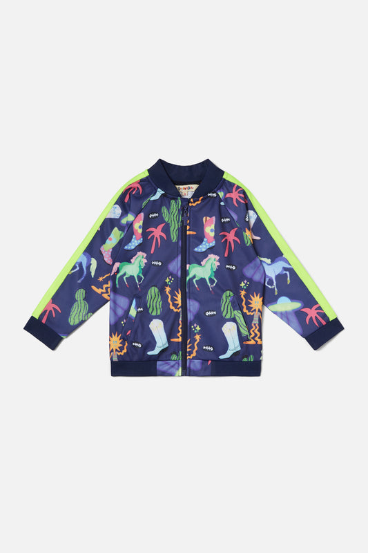 Dangerkids - Starman Kids Zip Jacket - navy
