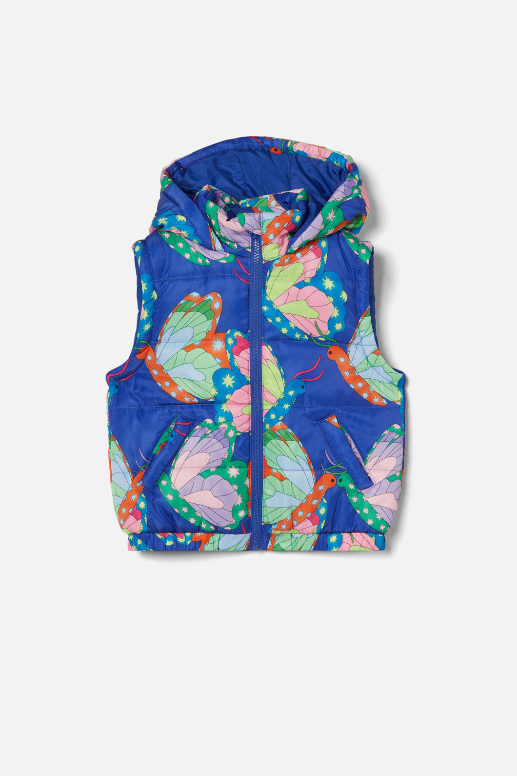 Dangerkids - Nite Flight Kids Puffer Vest - blue