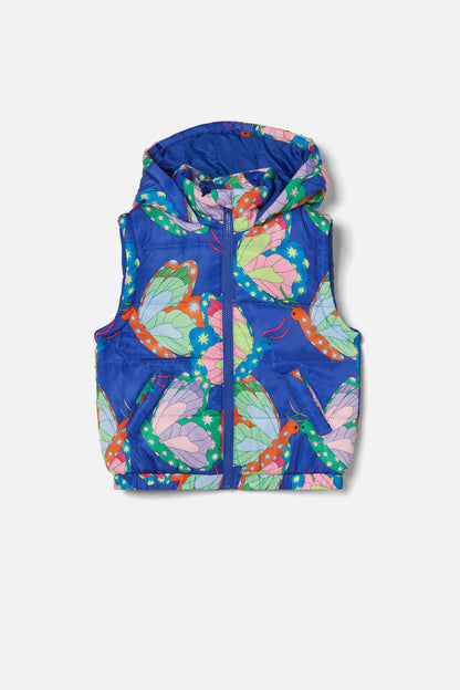 Dangerkids - Nite Flight Kids Puffer Vest - blue