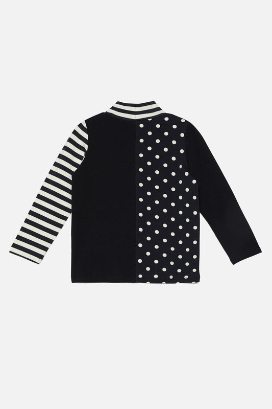 Dangerkids - Big Top Kids Skivvy - black-cream