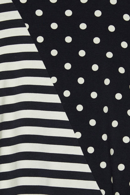 Dangerkids - Big Top Kids Jersey Dress - black-cream