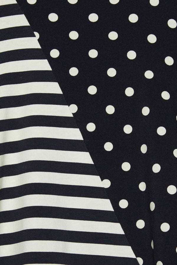 Dangerkids - Big Top Kids Jersey Dress - black-cream