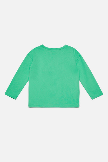 Dangerkids - Super Fun-Guy Kids Long Sleeve Tee - green