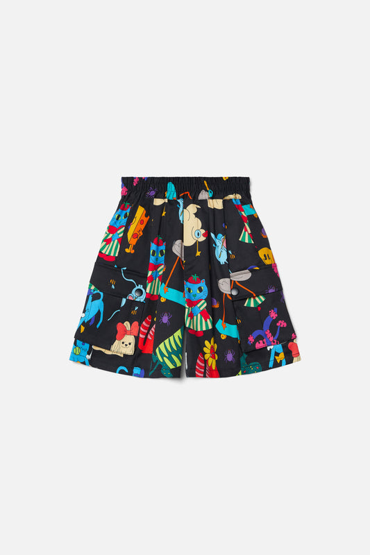 Dangerkids - Backyard Kids Shorts - black