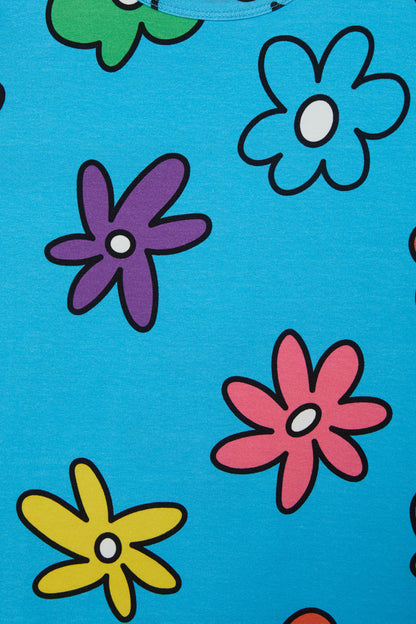 Dangerkids - Daisy Do Kids Short Sleeve Tee - blue