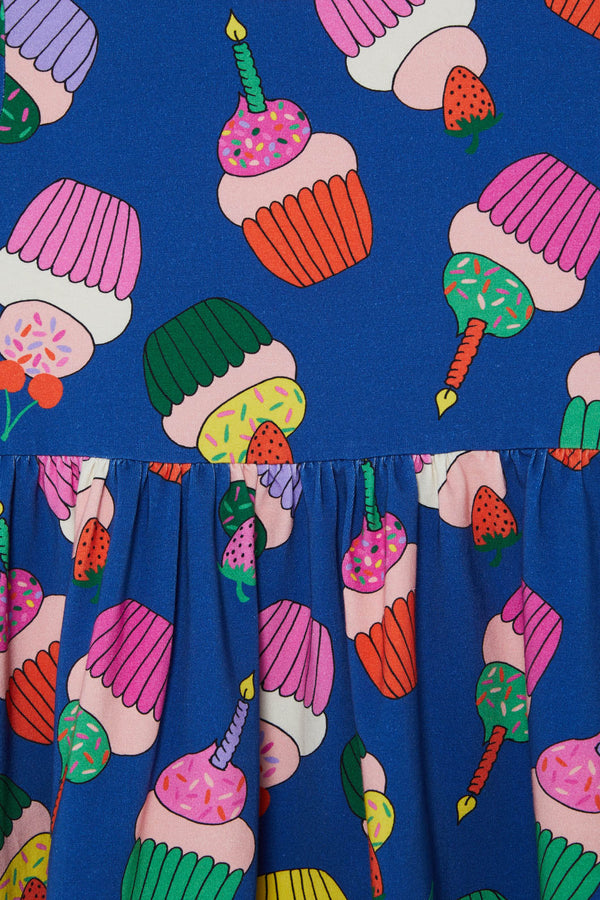 Dangerkids - Cup Cakes Kids Dress - navy