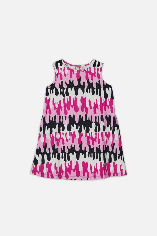 Dangerkids - Drip Drip Kids Jersey Dress - multi