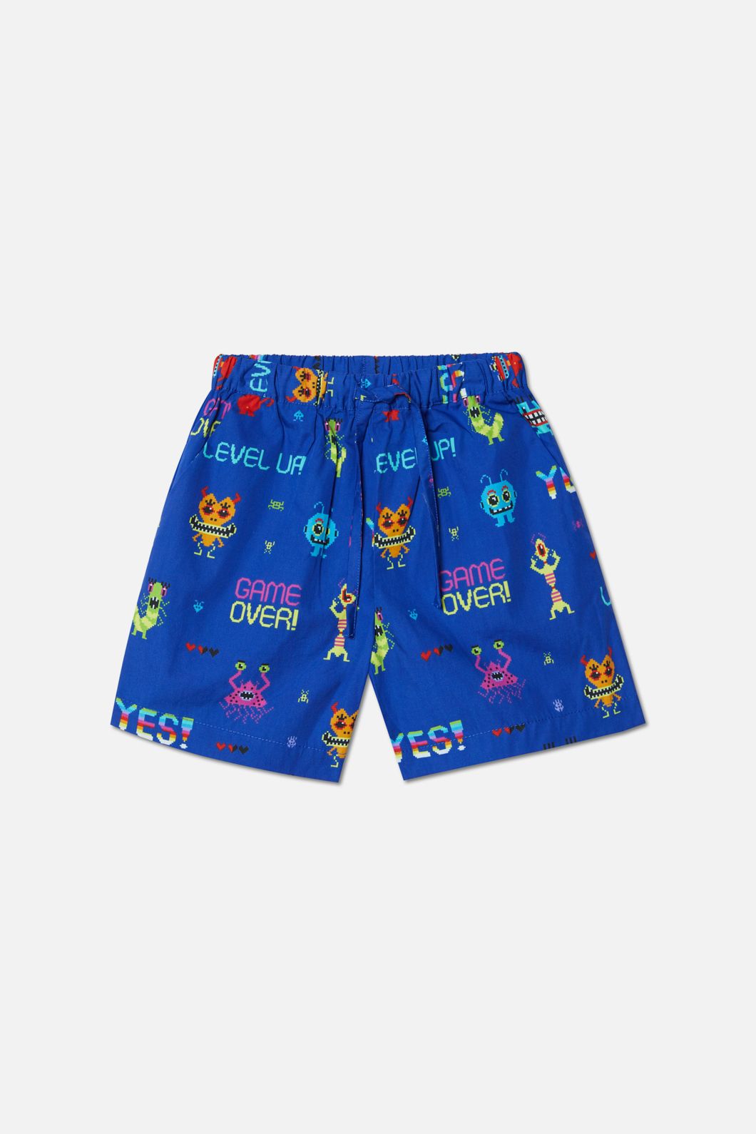 Dangerkids - Pixels Kids Shorts - navy