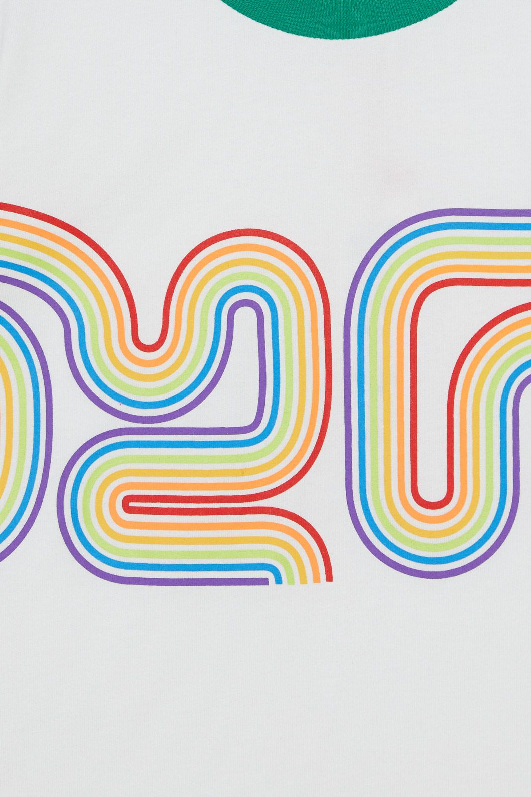 Dangerkids - Rainbow Geo Kids Tee - white