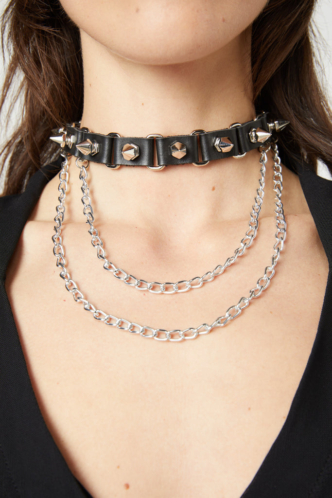 Spike Link Chain Choker – Dangerfield