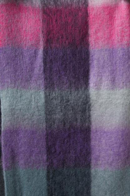 Dangerfield - Check Soft Scarf - purple