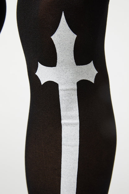 Dangerfield - Sword Knee Socks - black