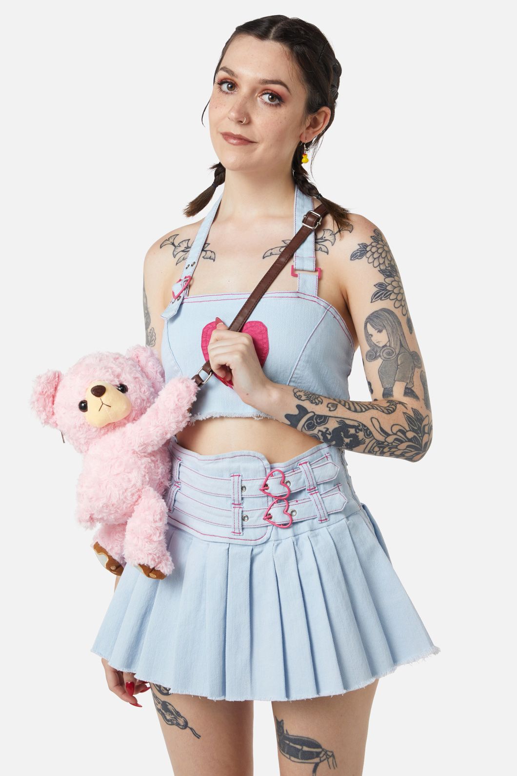 Dangerfield - Teddy Cross Body Bag - pink