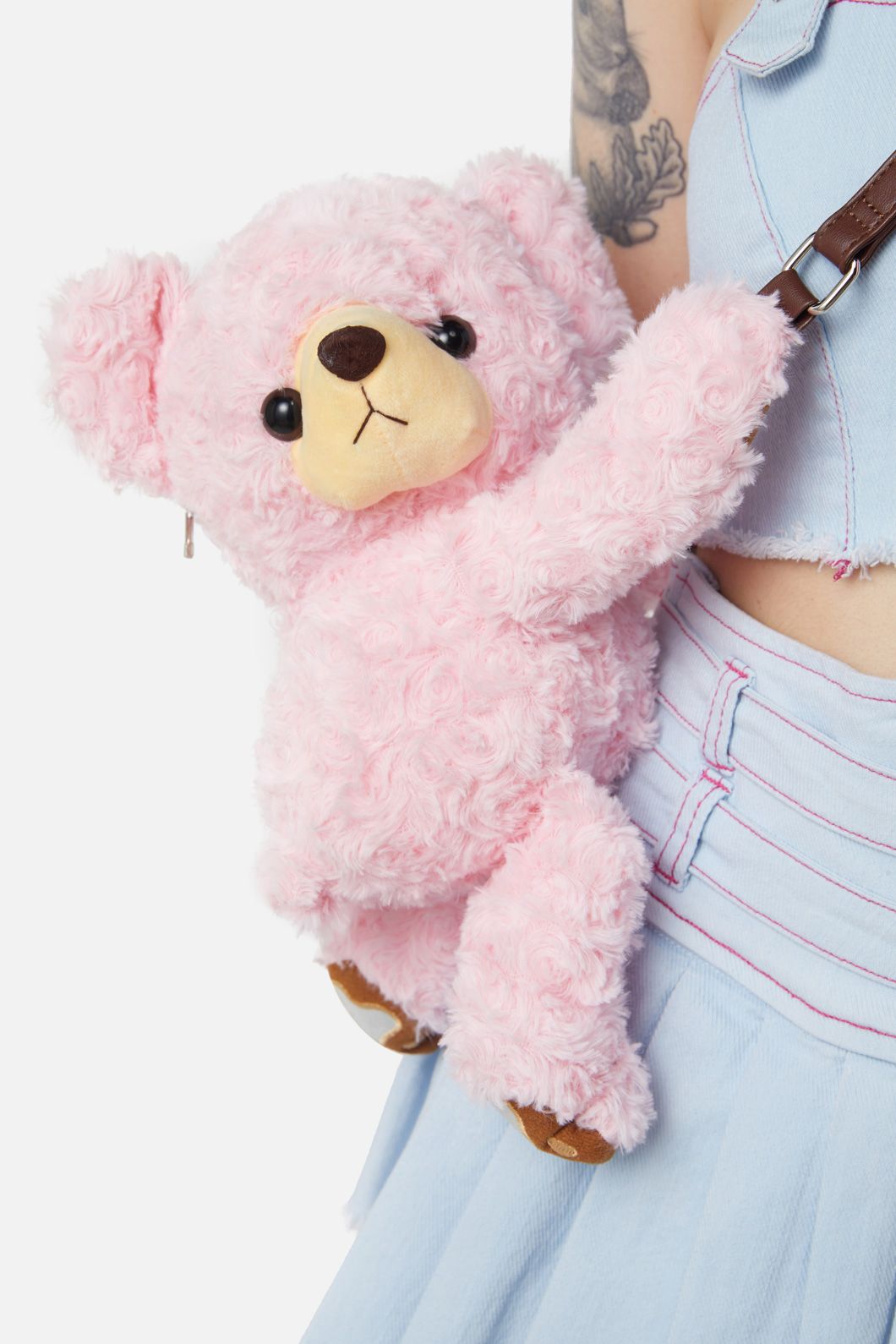 Dangerfield - Teddy Cross Body Bag - pink