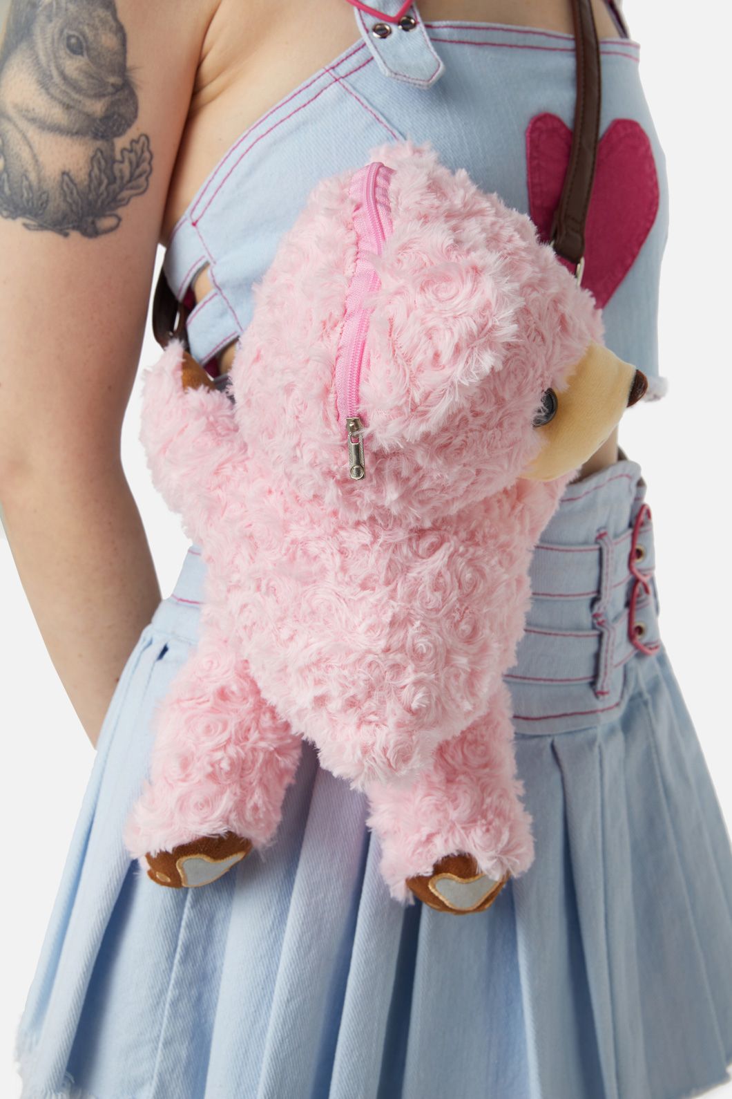 Dangerfield - Teddy Cross Body Bag - pink