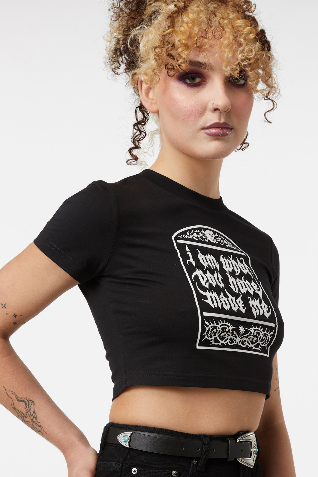 Dangerfield - Fancy Buckle Belt - black