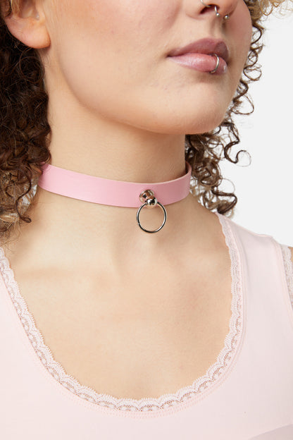Dangerfield - Simple Ring Choker - pink