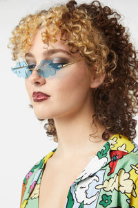 Dangerfield - Cloud Glasses - blue