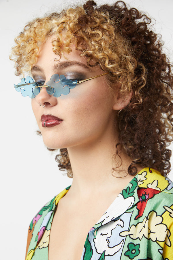 Dangerfield - Cloud Glasses - blue