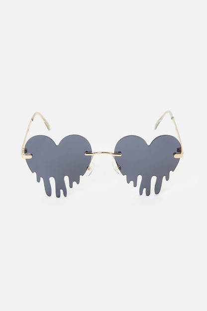 Dangerfield - Dripping Heart Glasses - grey