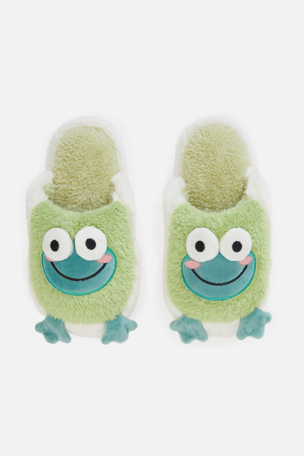 Womens cheap frog slippers