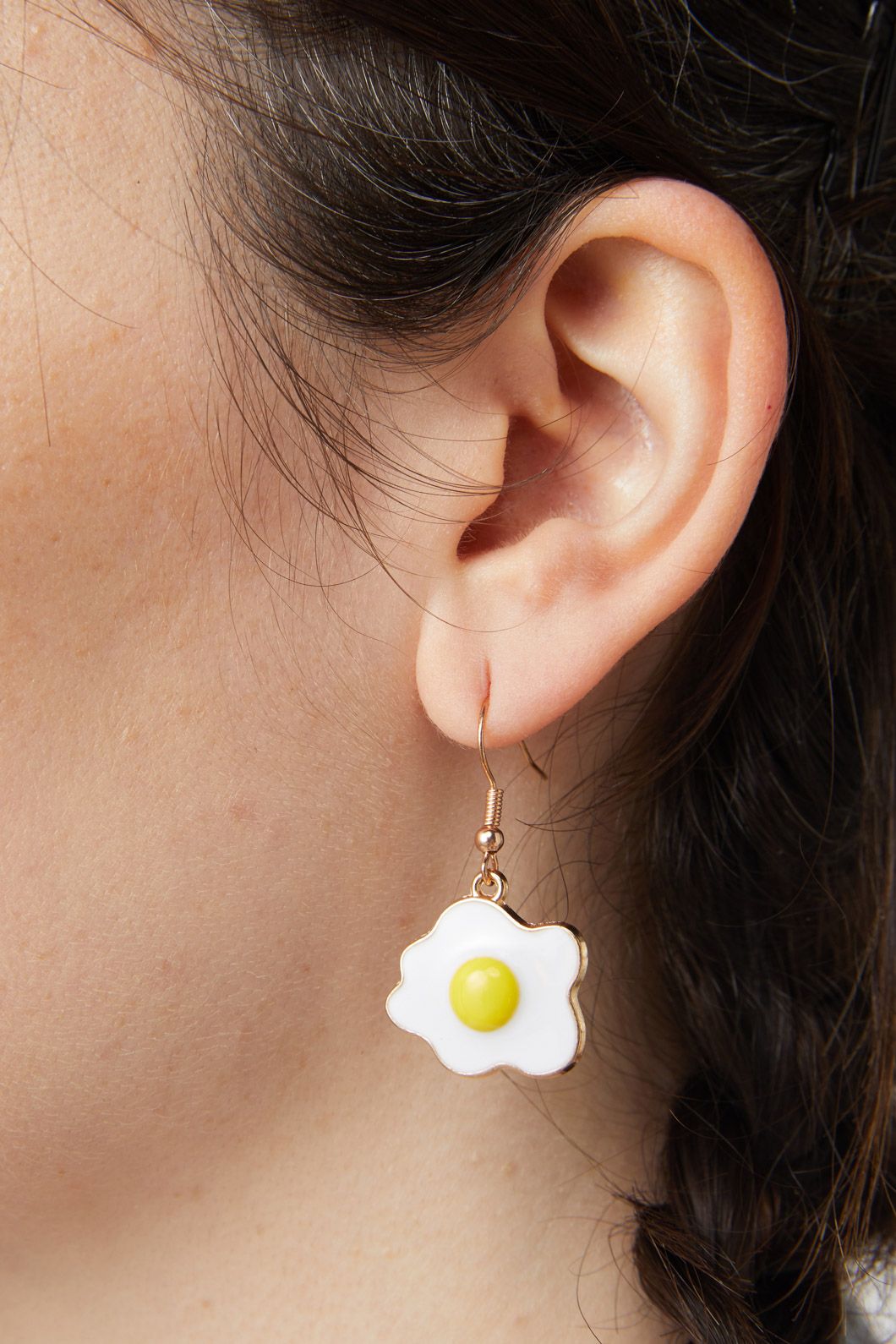 Dangerfield - Fried Egg Earrings - multi