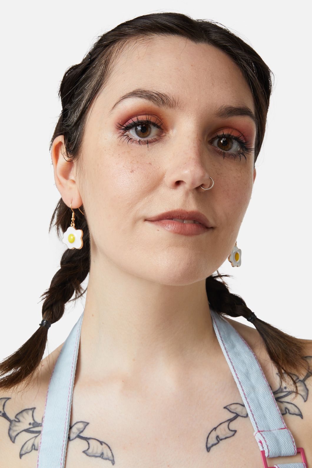 Dangerfield - Fried Egg Earrings - multi