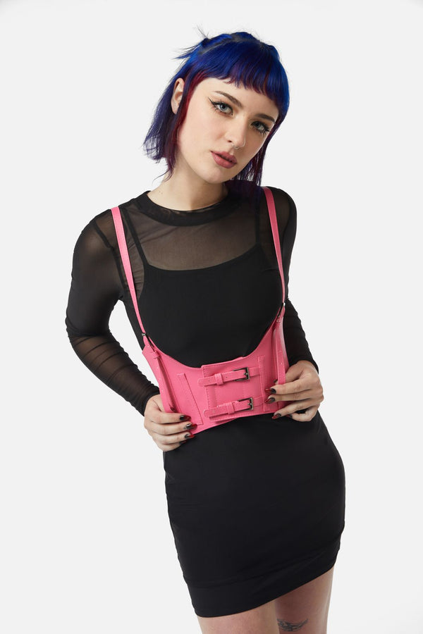Dangerfield - Corset Harness - pink