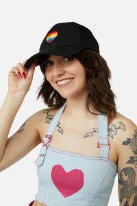 Dangerfield - Rainbow Cap - black