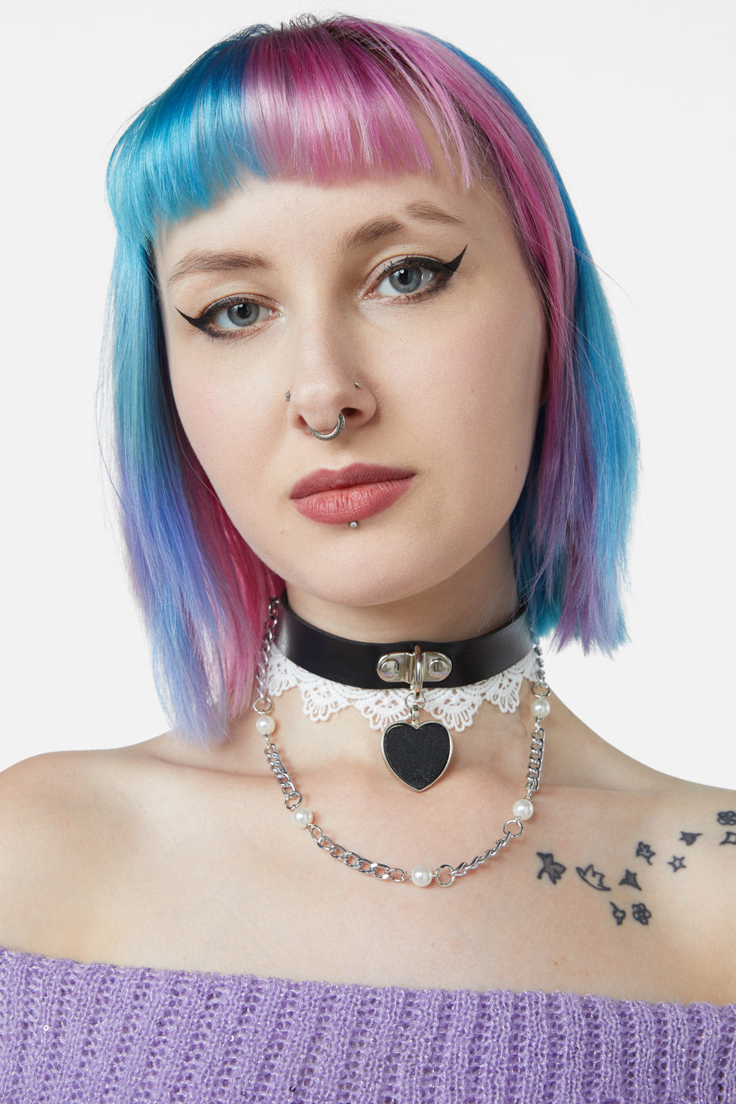 Dangerfield - Meta Fantasy Choker - black