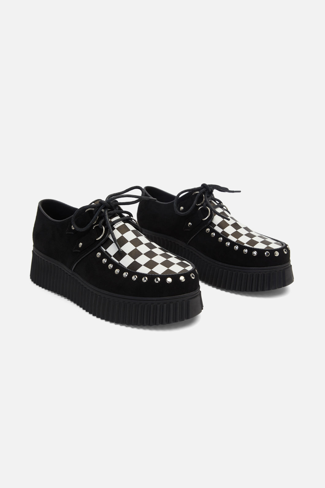 Dangerfield - Check Creepers - black