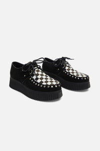 Dangerfield - Check Creepers - black