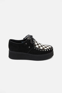 Dangerfield - Check Creepers - black