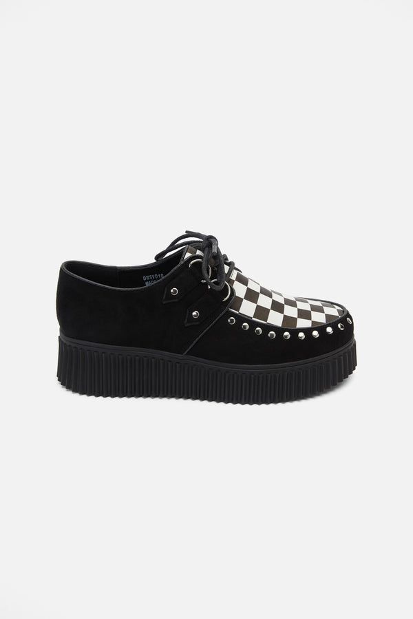 Dangerfield - Check Creepers - black
