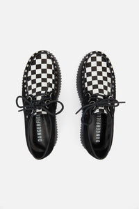 Dangerfield - Check Creepers - black