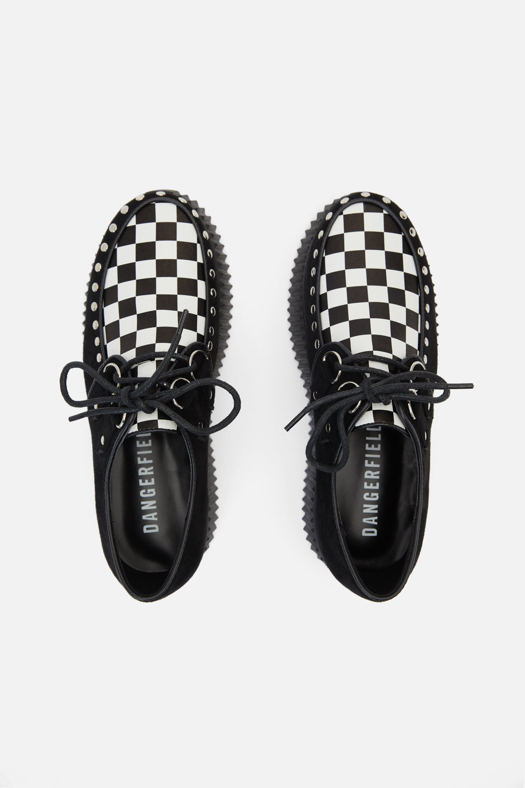 Dangerfield - Check Creepers - black