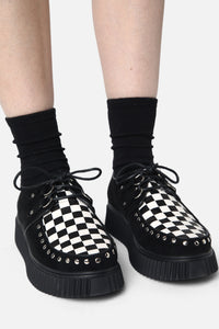 Dangerfield - Check Creepers - black