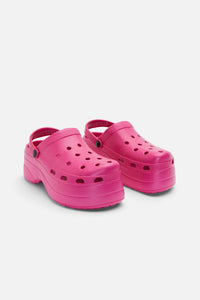 Dangerfield - Platform Slip On - hot-pink