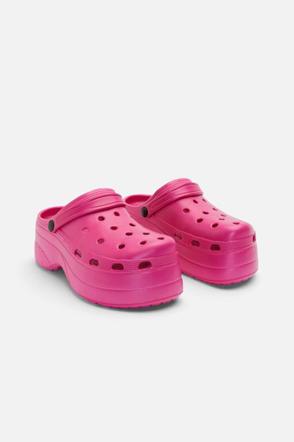 Dangerfield - Platform Slip On - hot-pink