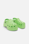 Dangerfield - Platform Slip On - green