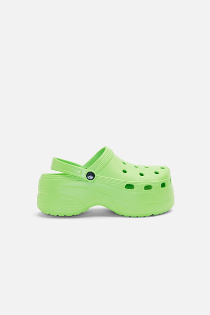 Dangerfield - Platform Slip On - green