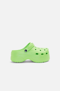 Dangerfield - Platform Slip On - green