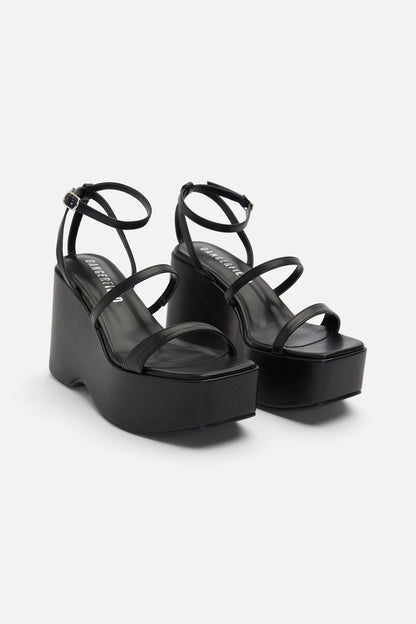 Dangerfield - Platform Strappy Heel - black