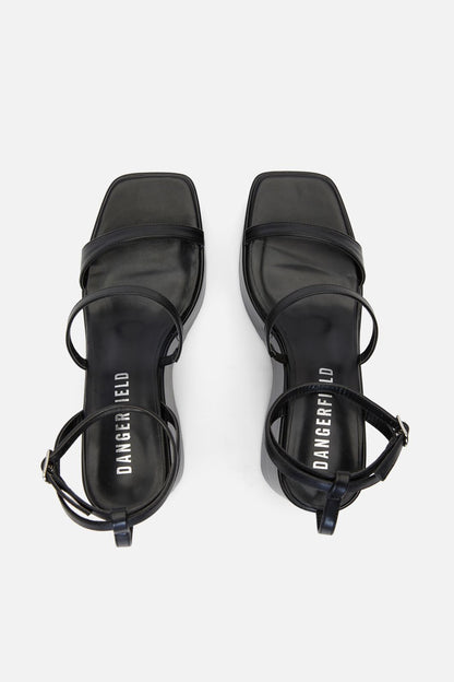 Dangerfield - Platform Strappy Heel - black