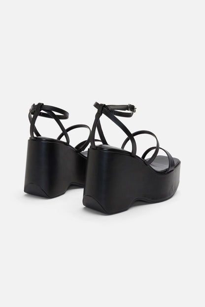 Dangerfield - Platform Strappy Heel - black